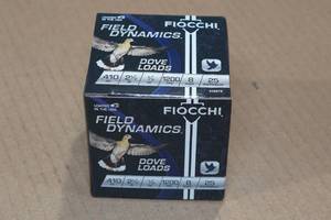 lot 435 image: 25 Fiocchi Field Dynamics .410 Bore 2-12 8 Shot Shotshells