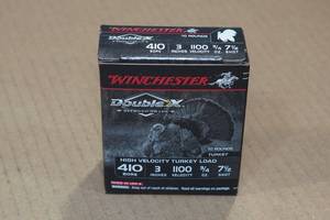 lot 436 image: 10 Winchester Double X .410 Bore 3 7-12 Shot Turkey Shotshells