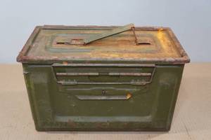 lot 441 image: Metal Ammo Box