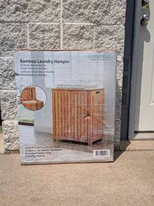 NEW OCEAN STAR BAMBOO LAUNDRY HAMPER