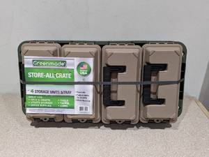 lot 10 image: NEW GREENMADE STORE-ALL CRATE