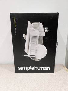 lot 13 image: NEW SIMPLE HUMAN STEEL FRAME DISHRACK