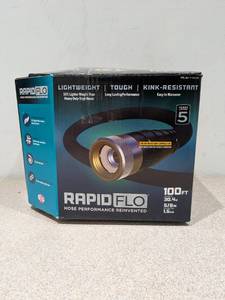 lot 14 image: RAPIDFLO 100FT. HEAVY DUTY VINYL HOSE