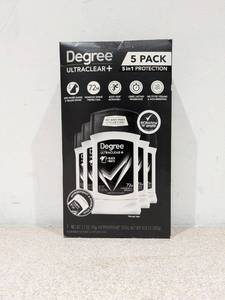 lot 32 image: DEGREE ULTRACLEAR PLUS 5PK.
