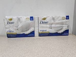 lot 58 image: 2PKS. DOVE BAR SOAP (16 PER PACK)