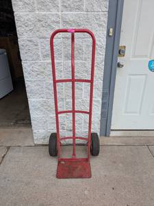 lot 96 image: 2 WHEEL DOLLY HANDCART (RED)
