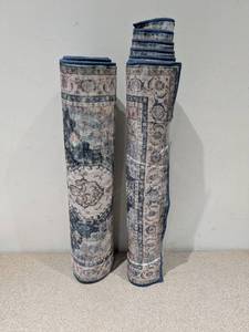 lot 79 image: (2) WYATT & ASH GERALDINE MACHINE WASHABLE RUNNERS