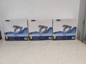 lot 102 image: 3 NEW EMPIRE FAUCETS 8 2-HDL TUB FILLER