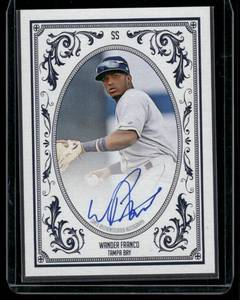 lot 40 image: Wander Franco Auto RC   2020 Onyx Rookies #ORWF  Baseball Card