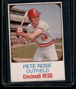 lot 20 image: Pete Rose    1975 Hostess #29 Cincinnati Reds Baseball Card