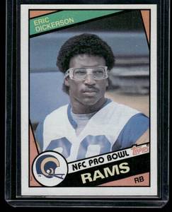 lot 141 image: Eric Dickerson RC   1984 Topps #280 Los Angeles Rams Football Card