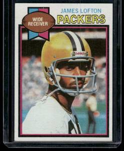 lot 199 image: James Lofton RC   1979 Topps #310 Green Bay Packers Football Card