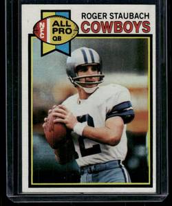 lot 201 image: Roger Staubach    1979 Topps #400 Dallas Cowboys Football Card