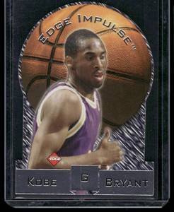 lot 16 image: Kobe Bryant Die Cut    1997 Collectors Edge Impulse #39 Los Angeles Lakers Basketball Card