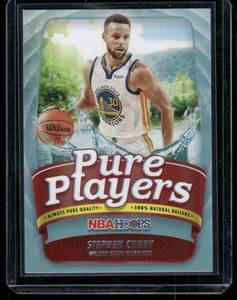 lot 215 image: Stephen Curry    2022 Hoops Pure Players #6 Golden State Warriors Basketball Card