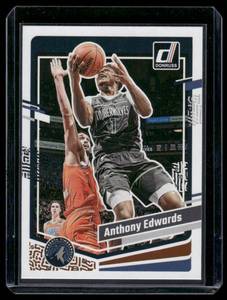 lot 238 image: Anthony Edwards    2024 Donruss #137 Minnesota Timberwolves Basketball Card