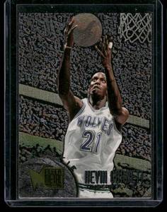 lot 260 image: Kevin Garnett RC   1996 Fleer Metal Universe #167 Minnesota Timberwolves Basketball Card