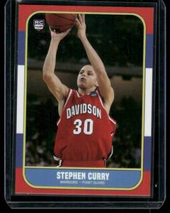 lot 265 image: Steph Curry    2010 Aceo RP Retro Fleer # Golden State Warriors Basketball Card