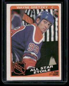 lot 47B image: Wayne Gretzky  1984 O-Pee-Chee #208 Edmonton Oilers Hockey Card