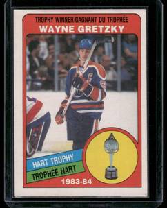 lot 49B image: Wayne Gretzky  1984 O-Pee-Chee #374 Edmonton Oilers Hockey Card