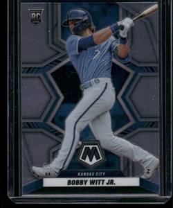 lot 51 image: Bobby Witt Jr. RC   2022 Panini Mosaic #265 Kansas City Royals Baseball Card