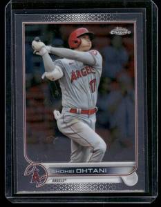 lot 53 image: Shohei Ohtani    2022 Topps Chrome #1 Los Angeles Angels Baseball Card