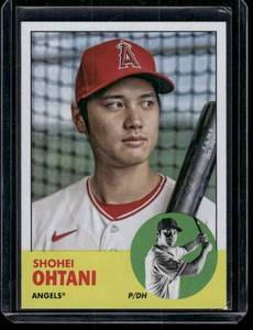lot 56 image: Shohei Ohtani    2022 Topps #1 Los Angeles Angels Baseball Card