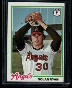 lot 69 image: Nolan Ryan    1978 Topps #400 California Angels Baseball Card