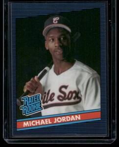 lot 72 image: Michael Jordan     Rated Rookie Promo Card #  Baseball Card