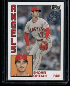lot 77 image: Shohei Ohtani    2019 Topps 1984 Baseball #T84-69 Los Angeles Angels Baseball Card