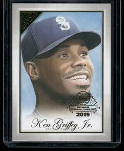 lot 89 image: Ken Griffey Jr.    2019 Topps Gallery #GP-KG Seattle Mariners Baseball Card
