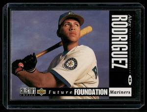 lot 94 image: Alex Rodriguez RC   1994 Collectors Choice #647 Seattle Mariners Baseball Card