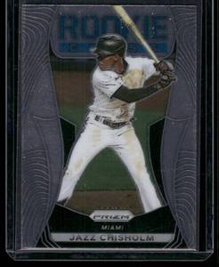 lot 97 image: Jazz Chisholm RC   2021 Panini Prizm Rookie CLass #RT-JC Miami Marlins Baseball Card