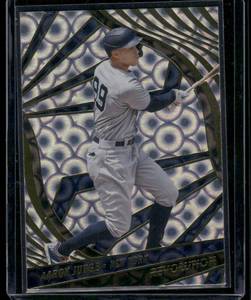 lot 100 image: Aaron Judge    2022 Panini Chronicles Revolution #55 New York Yankees Baseball Card