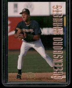 lot 117 image: Derek Jeter RC   1994 Classic Best Gold #83 Greensboro Hornets Baseball Card