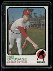lot 124 image: Rich Gossage RC   1973 Topps #174 Chicago White Sox Baseball Card