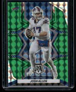 lot 137 image: Josh Allen    2022 Panini Mosaic Prizm #20 Buffalo Bills Football Card
