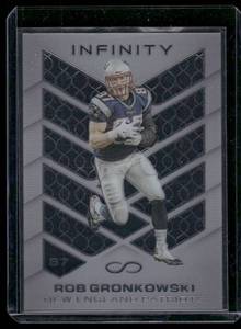 lot 147 image: Rob Gronkowski    2016 Panini Infinity #8 New England Patriots Football Card