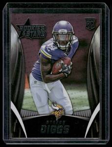 lot 178 image: Stefon Diggs RC   2015 Panini Rookies & Stars #161 Minnesota Vikings Football Card