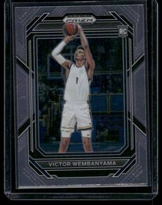 lot 203 image: Victor Wembanyama RC   2023 Prizm Draft Picks #2 San Antonio Spurs Basketball Card