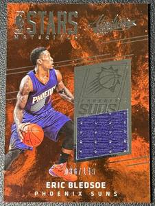 lot 25A image: Eric Bledsoe Game Worn Relic 149 2017 Absolute Stars Material #3 Basketball Card