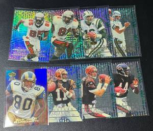 lot 35A image: Numbered 8 Card Star Lot Action Masters Football Cards 1000 and 2000
