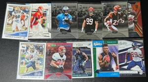 lot 40A image: Numbered Rookies 11 Card Football Lot