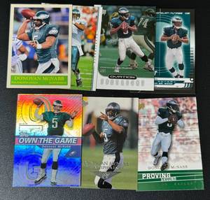 lot 66A image: Donovan McNabb 7 Card Football Lot