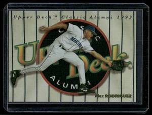 lot 83B image: Alex Rodriguez RC 1994 Upper Deck #24 Seattle Mariners Baseball Card