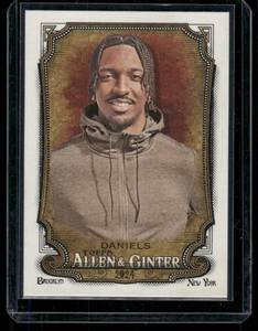 lot 24B image: Jayden Daniels RC 2024 Topps Allen & Ginter #293 Washington Commanders Football Card