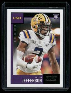 lot 90B image: Justin Jefferson RC 2020 Score #430 Minnesota Vikings Football Card