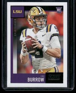 lot 91B image: Joe Burrow RC 2020 Score #360 Cincinnati Bengals Football Card
