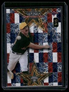 lot 6A image: Paul Skenes 25 RC RC 2024 Wild Card Auto Mania #MASA-PS2 Pittsburgh Pirates Baseball Card