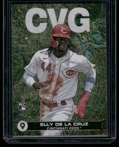 lot 105B image: Elly De La Cruz RC 2024 Topps CVG #CTC-6 Cincinnati Reds Baseball Card